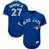 Blue Jays 27 Vladimir Guerrero Jr. Royal 150th Patch Flexbase Jersey,baseball caps,new era cap wholesale,wholesale hats